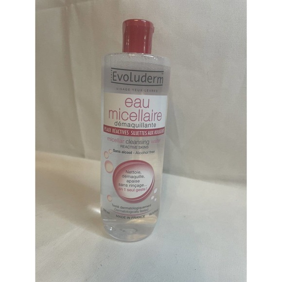 Evoluderm Eau Micellaire Micellar Cleansing Water 16.9oz New & Sealed Exp 8/2025 - Picture 1 of 2